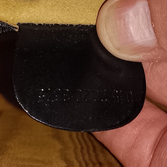 Gucci vintage bamboo handle leather briefcase with long strap - Picture 6 of 7